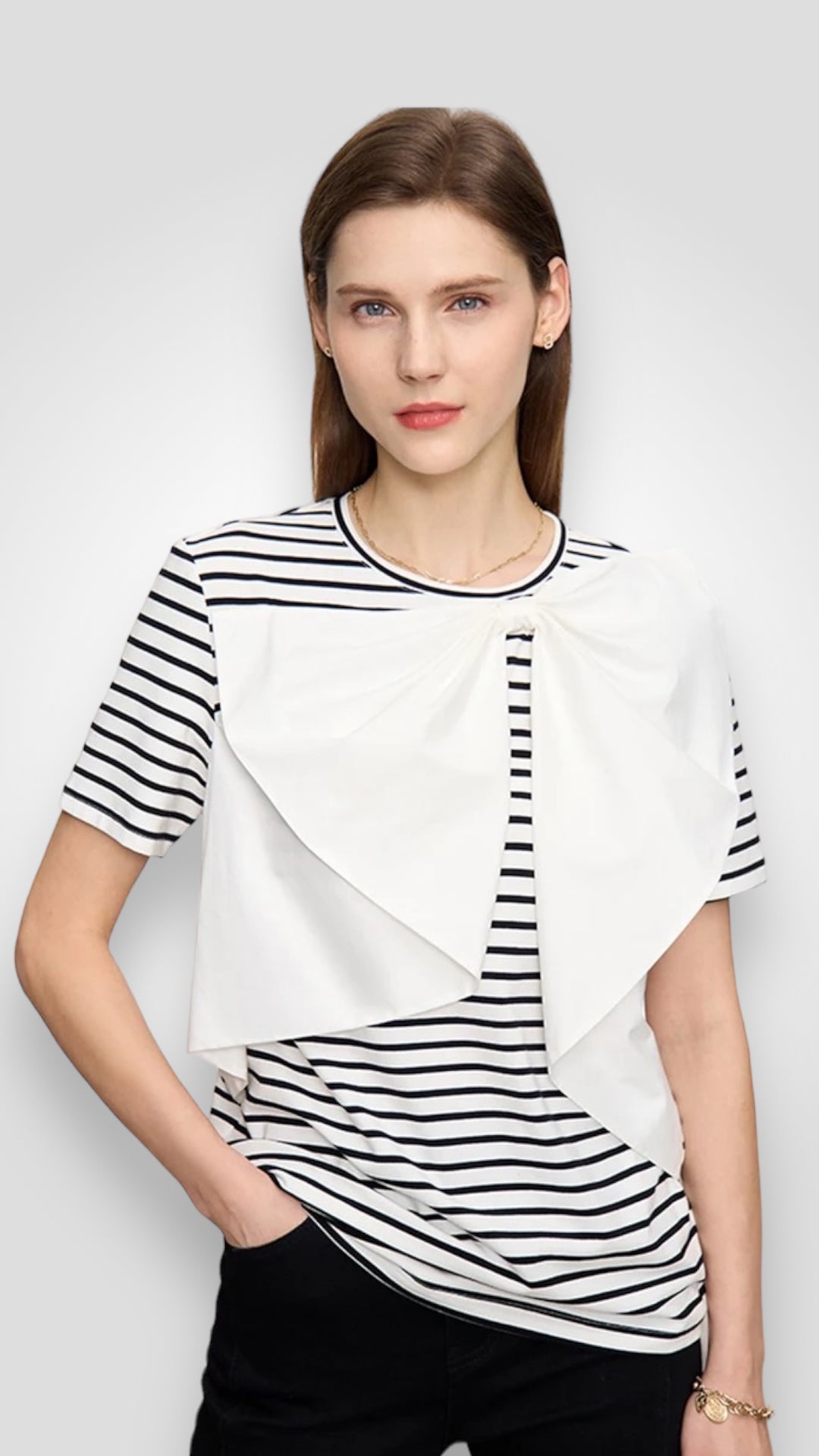 Creative bow Top Scarlett