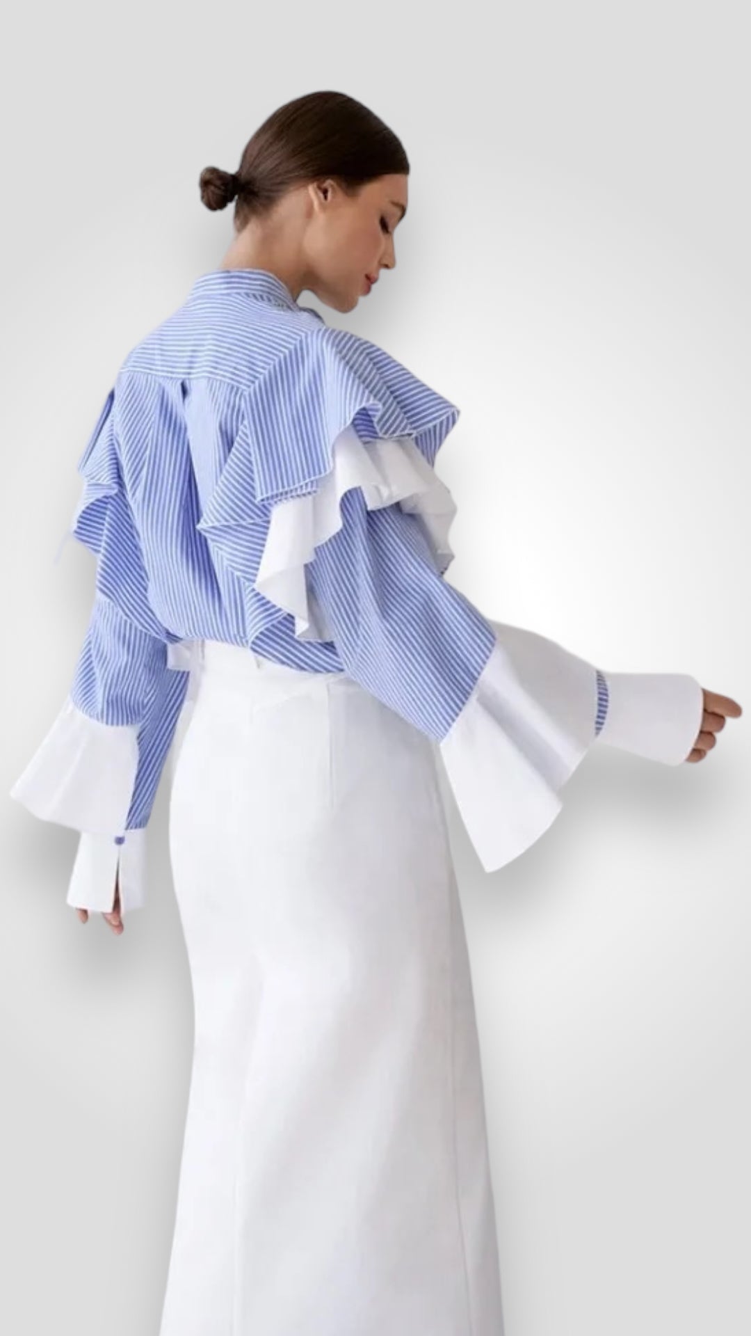 Ruffle Sleeve Blouse Carrie