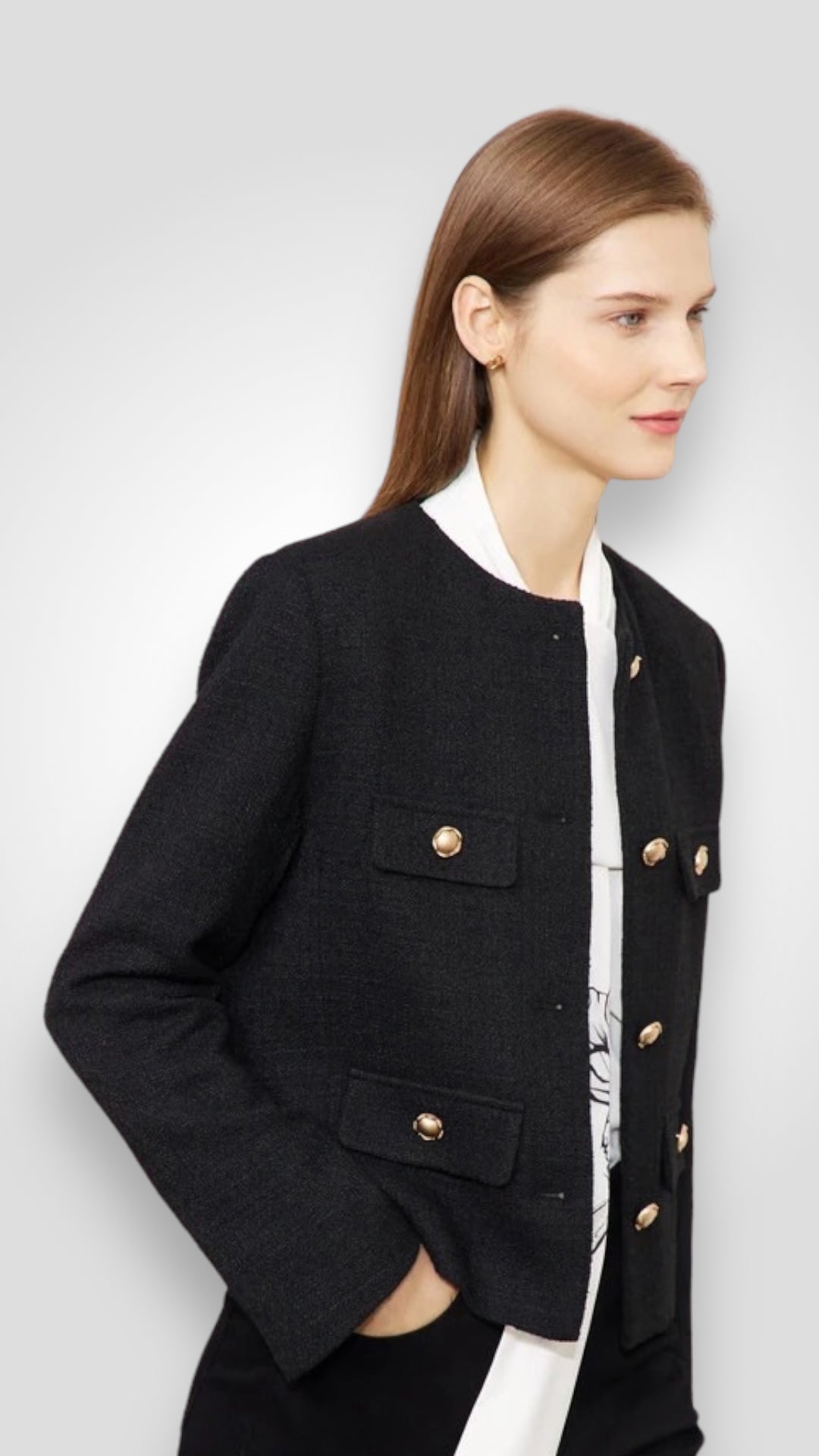 Quilted Blazer Gina