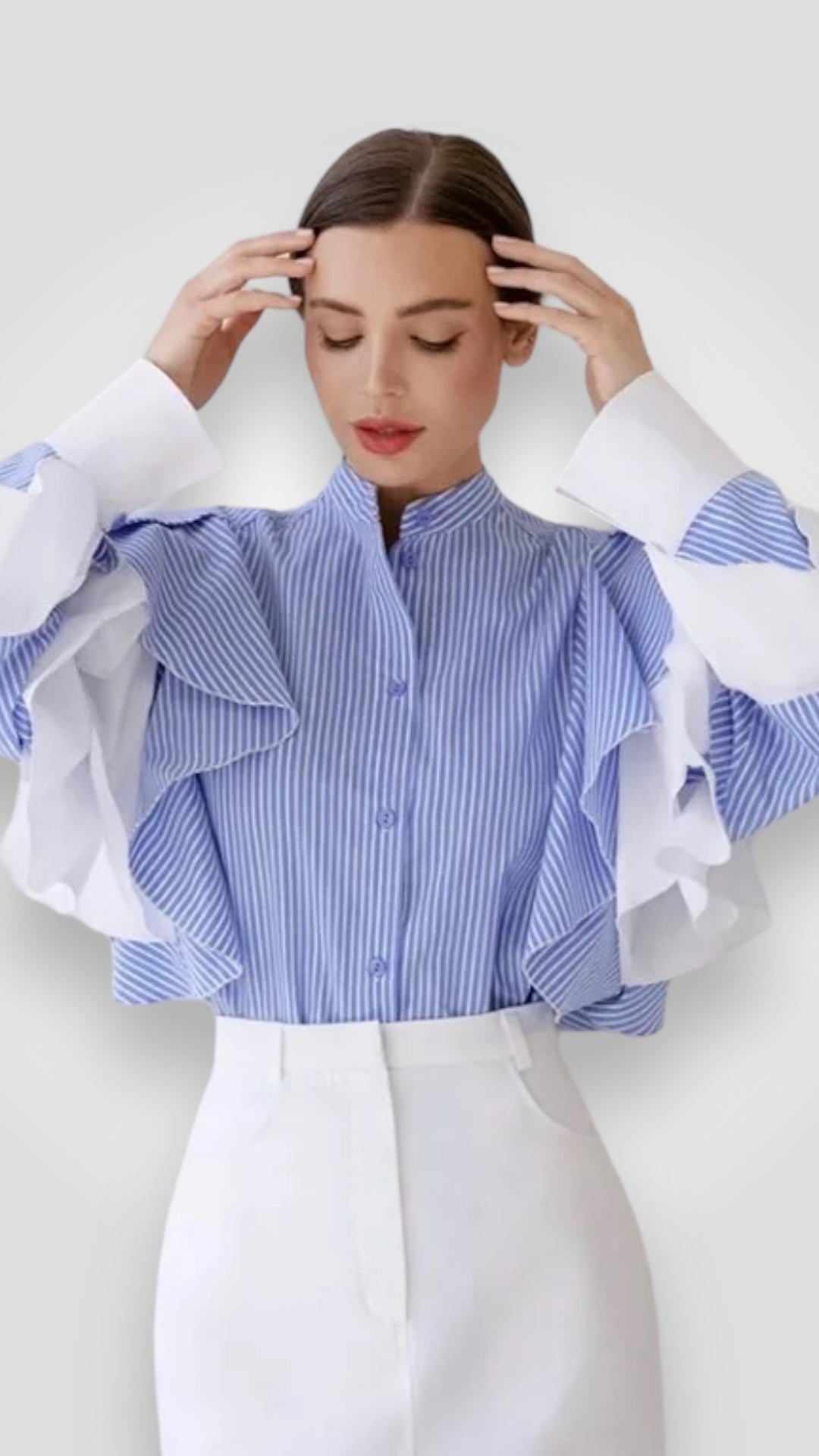 Ruffle Sleeve Blouse Carrie
